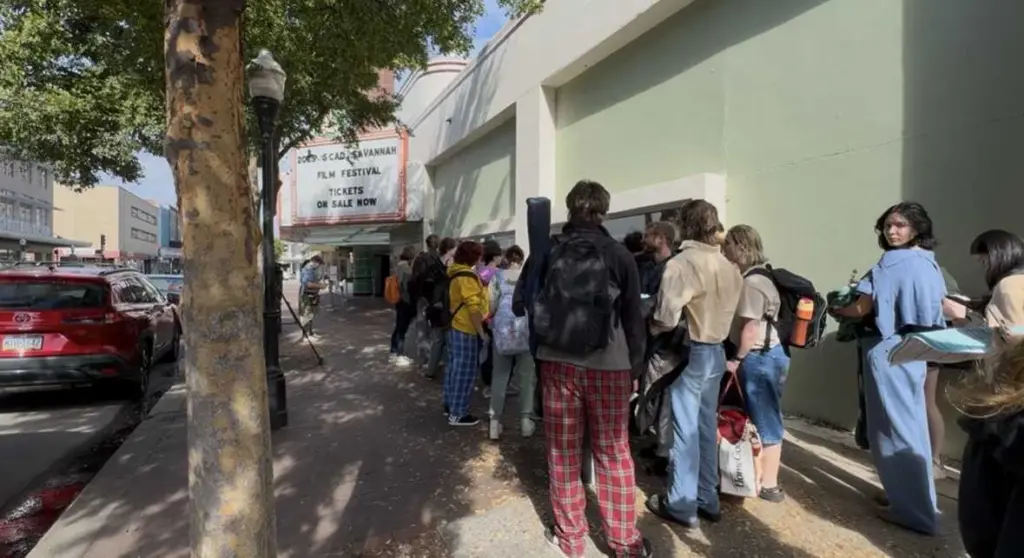 Students camp out for SCAD Film Festival tickets as turnout tops 1,000