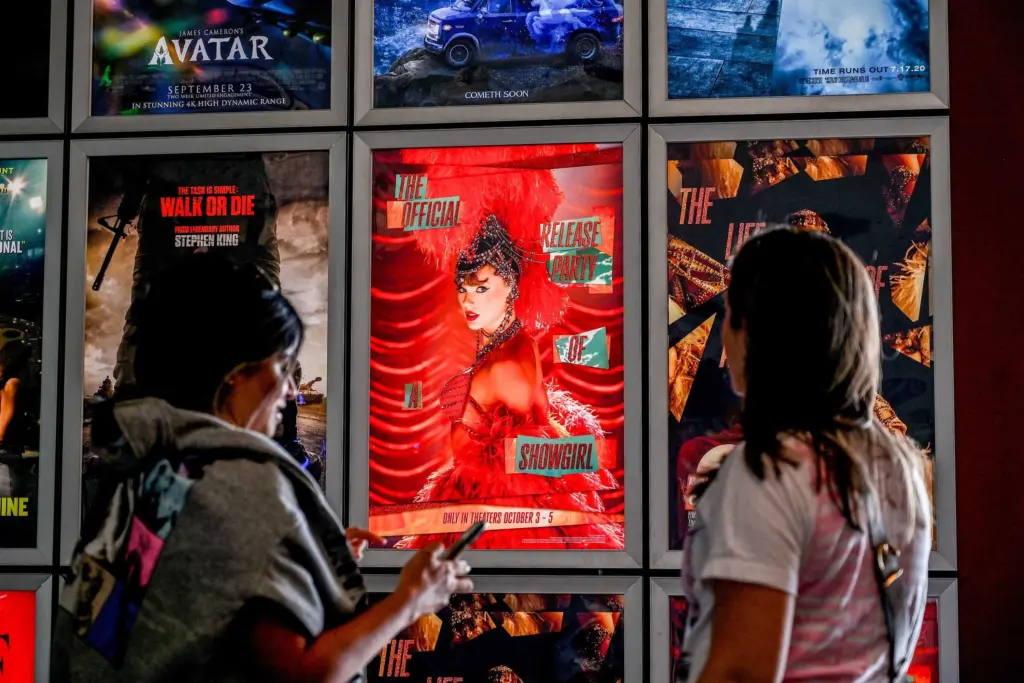 Swifties flock to movie theaters for 'Taylor Swift: The Official Release Party of a Showgirl'