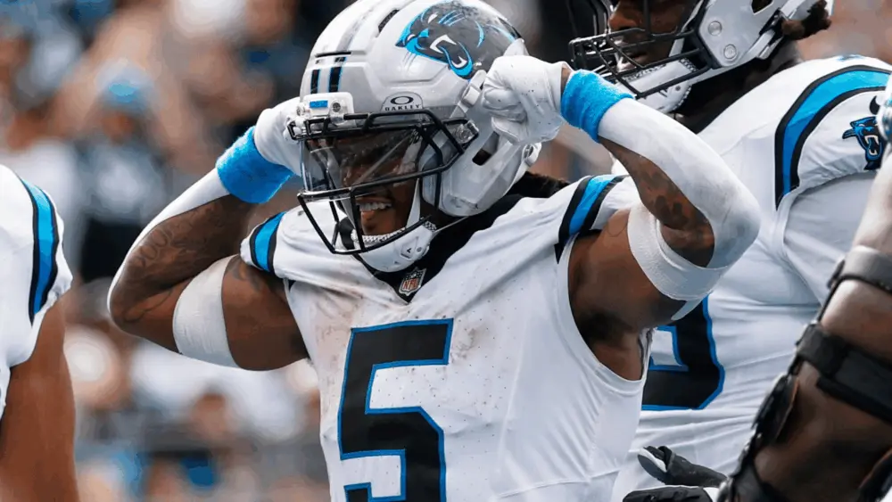 Bryce Young, Rico Dowdle help Panthers rally from 17 points down to beat Dolphins 27-24