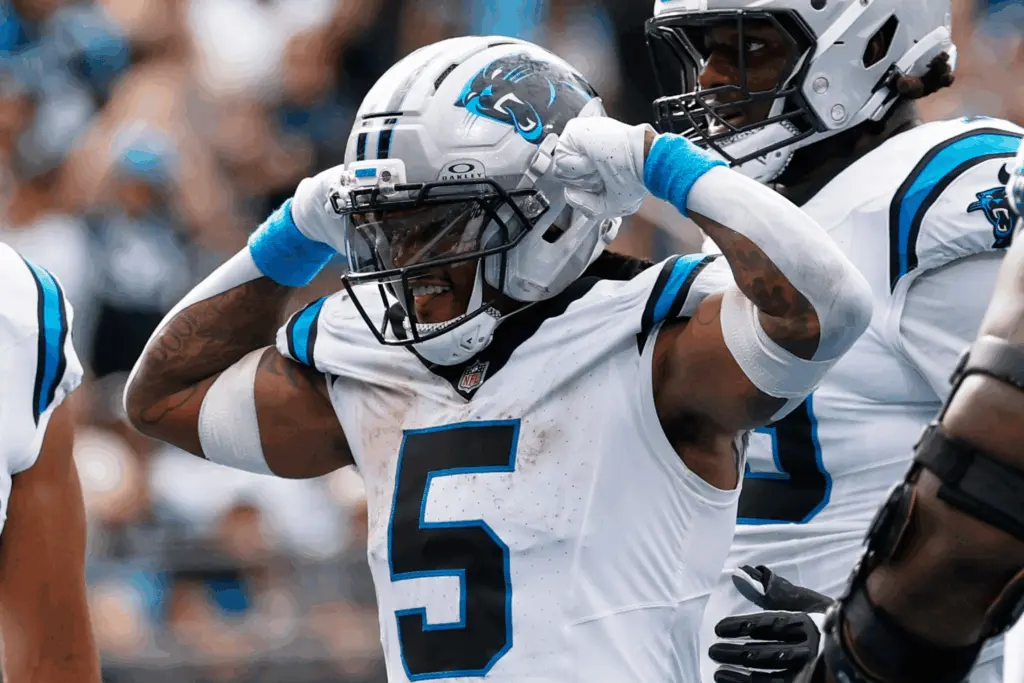 Bryce Young, Rico Dowdle help Panthers rally from 17 points down to beat Dolphins 27-24