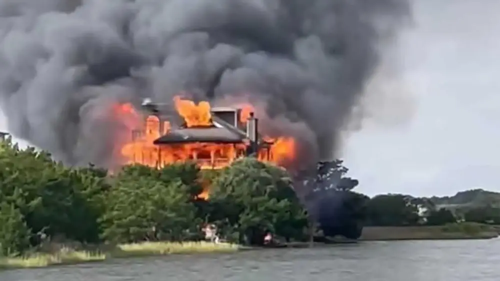 Blaze consumes home of South Carolina judge and former state senator; investigation underway