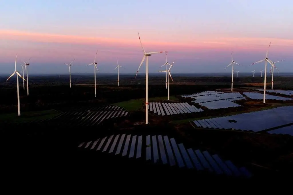 Solar and wind power has grown faster than electricity demand this year, report says