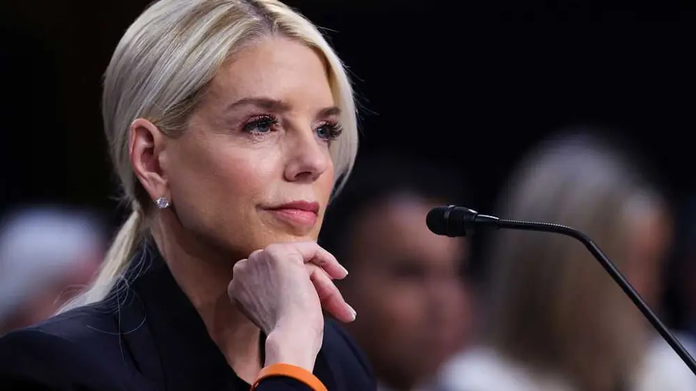 Bondi defends herself against Democratic criticism that she's weaponized the Justice Department