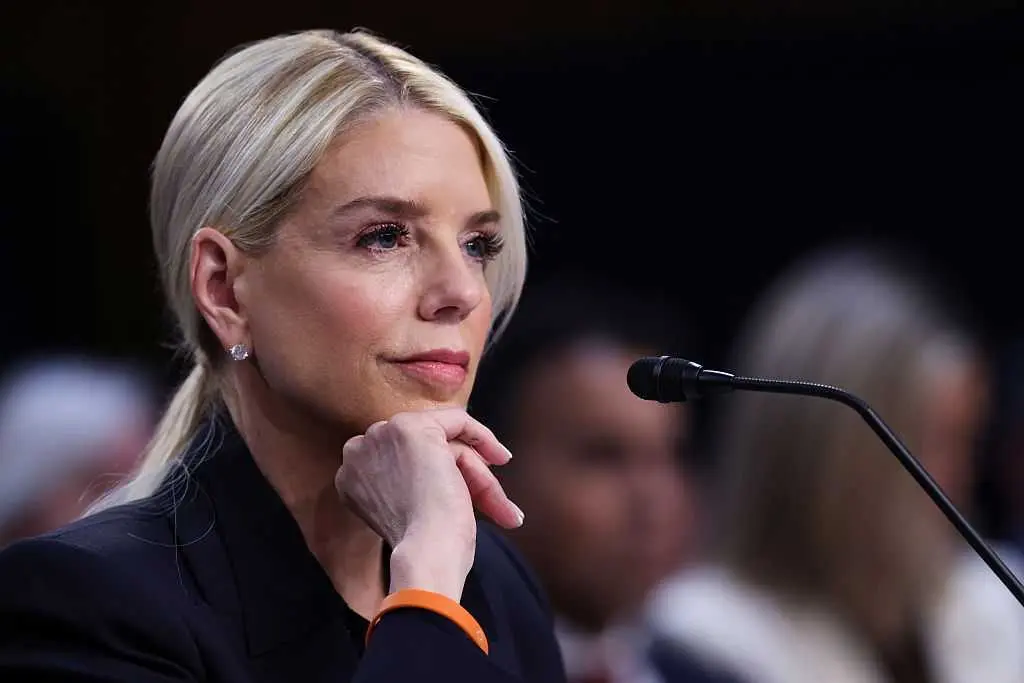 Bondi defends herself against Democratic criticism that she's weaponized the Justice Department