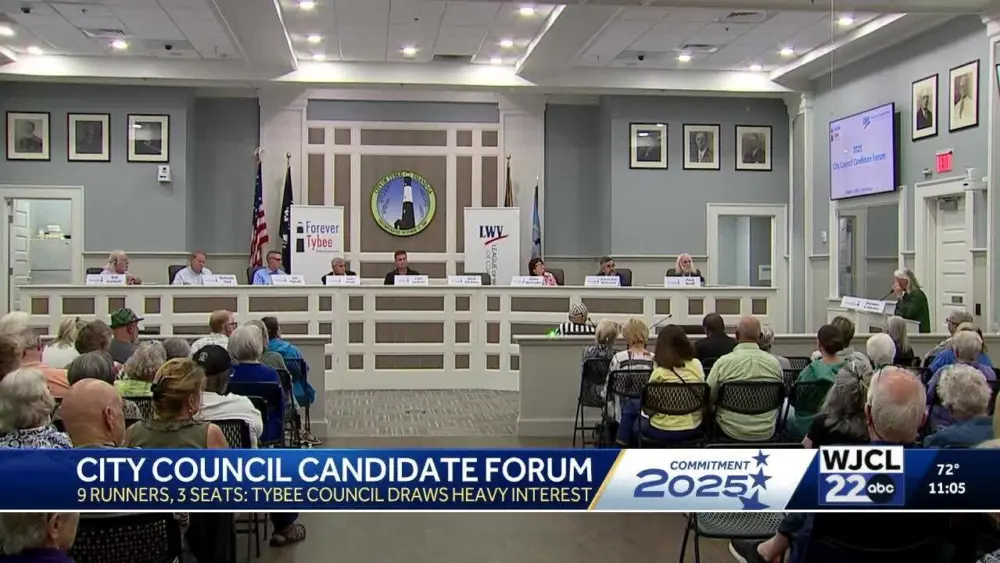 Tybee Island candidates split over short-term rentals at packed forum