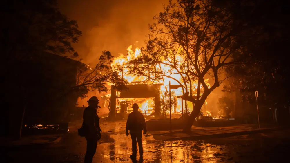 Authorities make an arrest related to California’s Palisades Fire