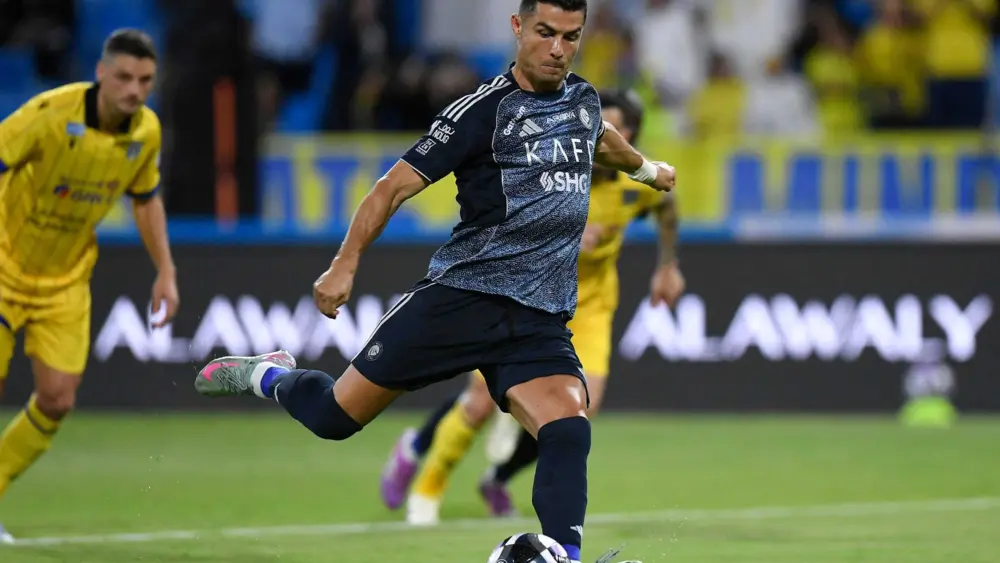 Soccer superstar Cristiano Ronaldo becomes the sport's first billionaire player, says Bloomberg