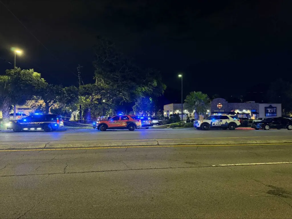 Heavy police presence at Toni's Steakhouse in Savannah
