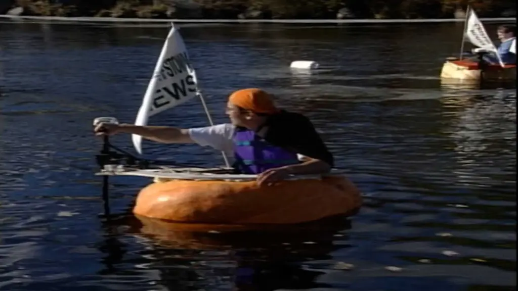 Pumpkin boats? This 2002 festival used the gourds in wacky ways