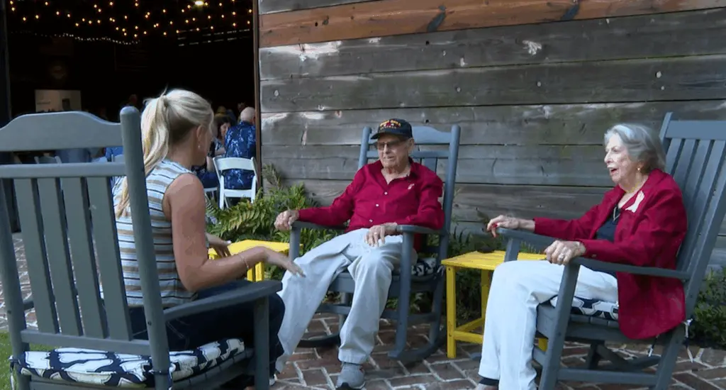 100-year-old WWII veteran celebrated at Operation Patriots FOB in Ridgeland