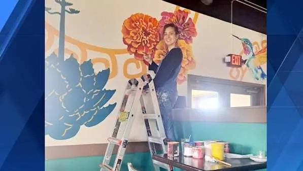 'Joy of making artwork': Alison Zapata honors Latino heritage through displays