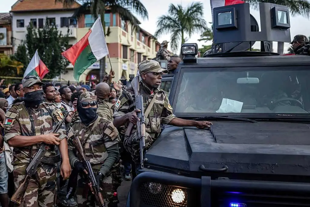 An attempted coup is underway in Madagascar, the country's president says