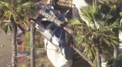 5 hospitalized after helicopter crashes in busy oceanfront area of Huntington Beach