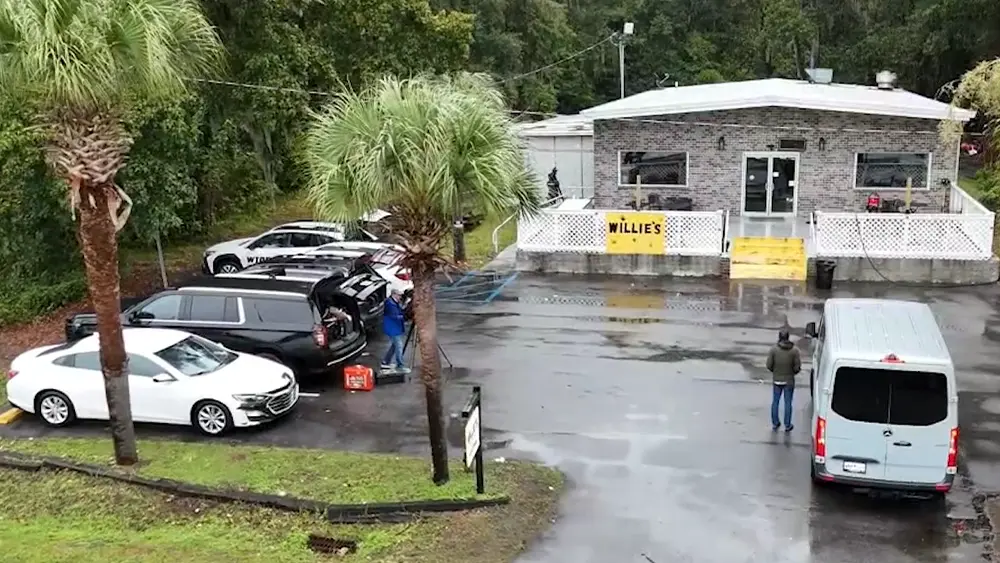 Beaufort County mass shooting: Drone video shows scene hours later