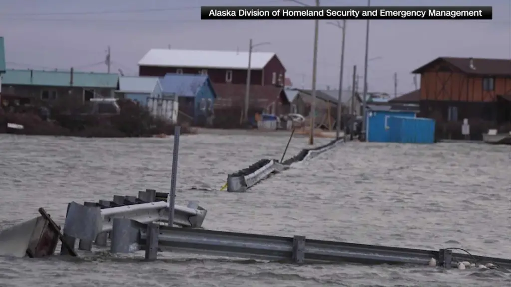 Dozens rescued, several missing after monster storm brings record storm surge to western Alaska
