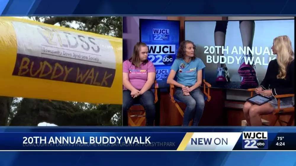 Lowcountry Down Syndrome Society's 20th annual Buddy Walk happening Saturday. You're invited