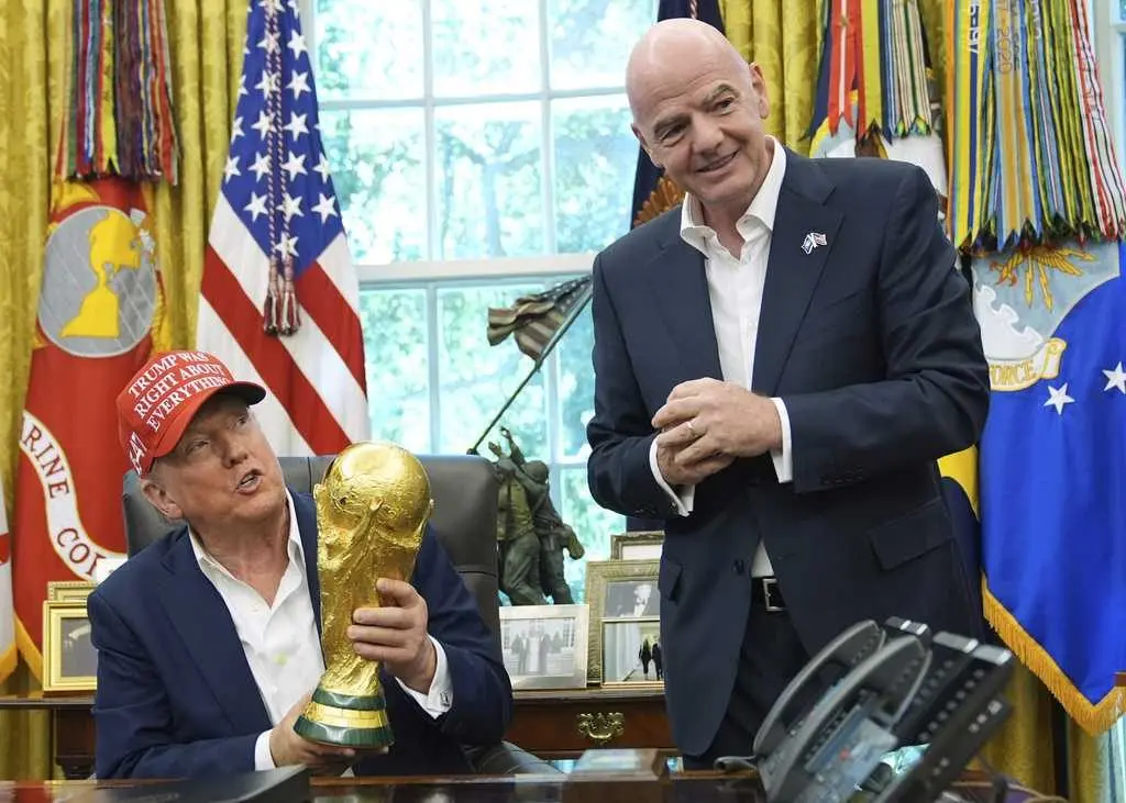 Trump threatens to yank World Cup games from Boston, though it's up to FIFA to choose sites