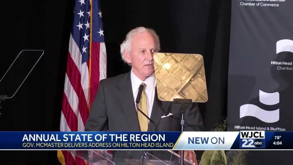 South Carolina governor touts state’s growth, history at Hilton Head event