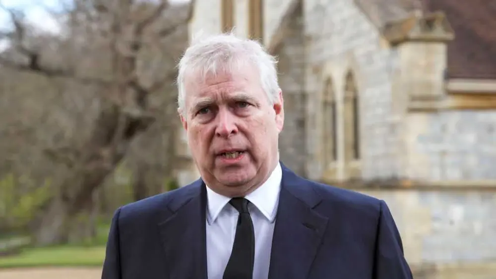 Prince Andrew says he's giving up the royal Duke of York title