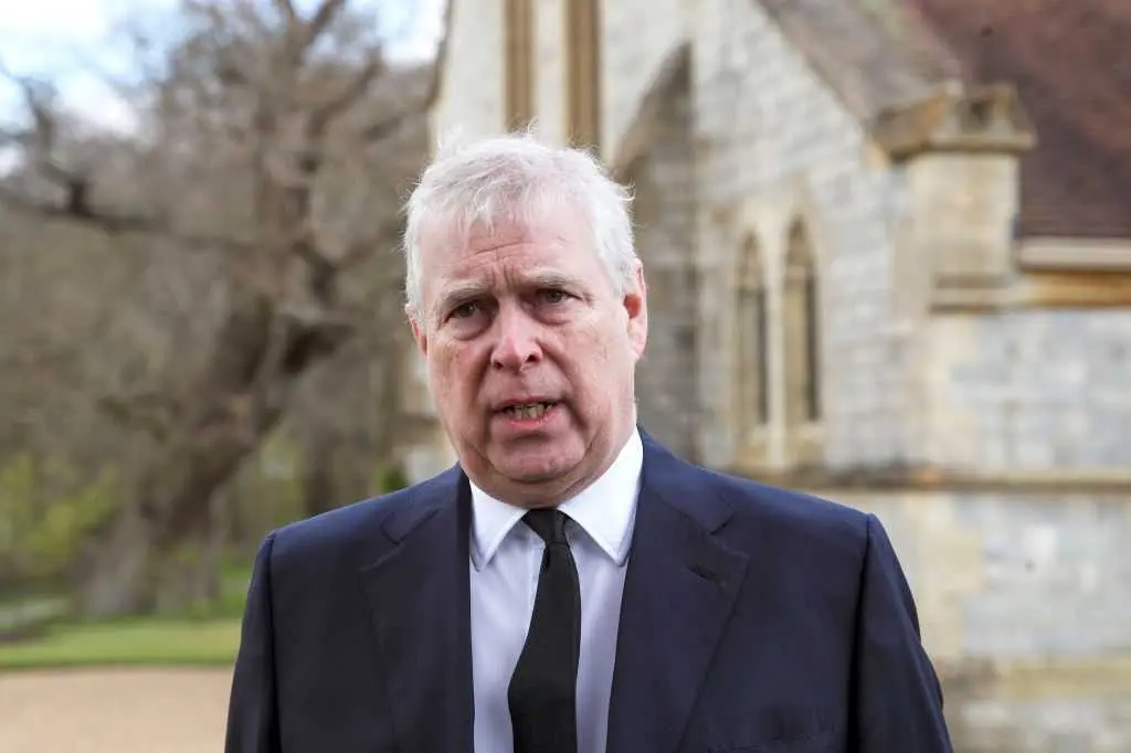 Prince Andrew says he's giving up the royal Duke of York title
