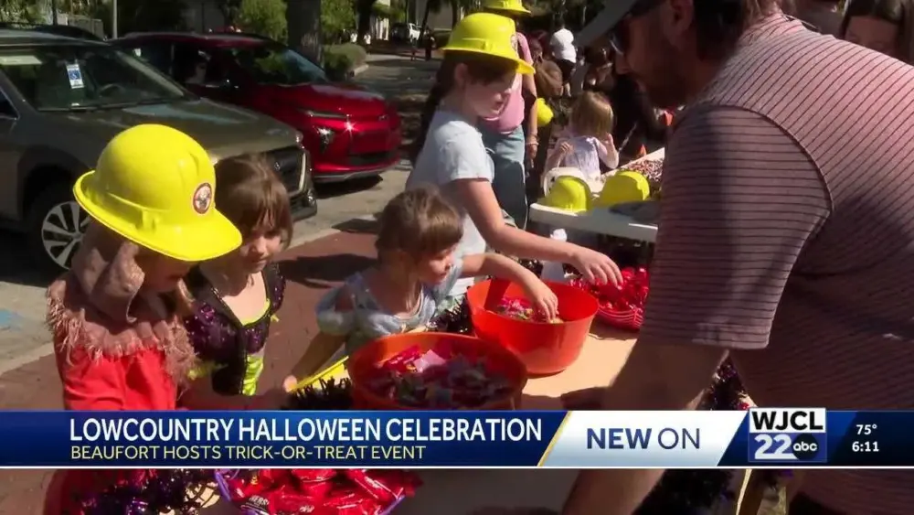 Costumes, candy and fun light up Beaufort on Saturday