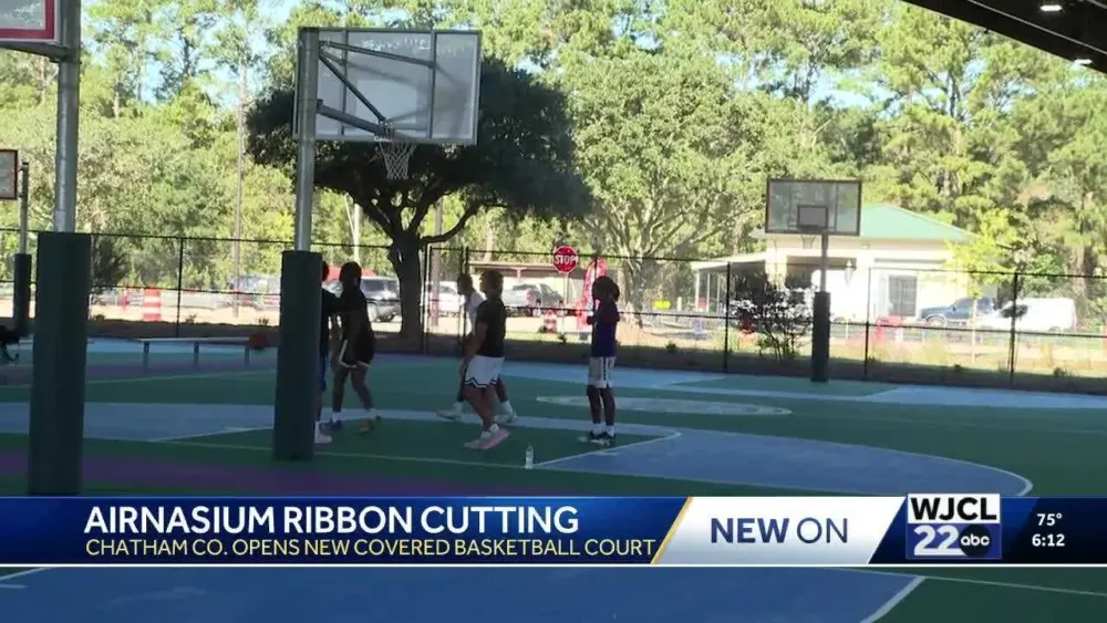 New 'airnasium' unveiled at Scott Stell Park in Savannah
