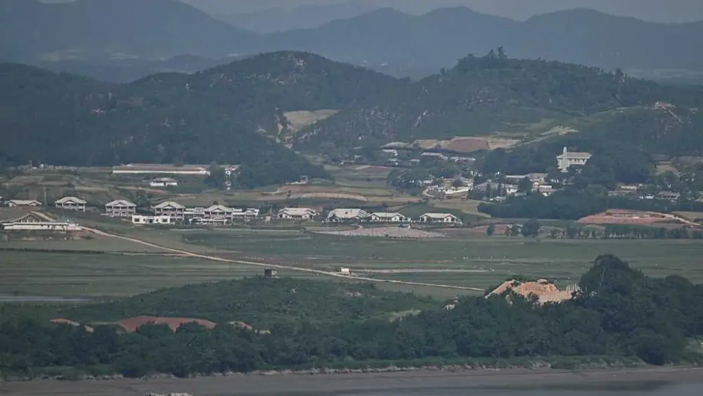 North Korean soldier defects to South Korea across the rivals' heavily fortified border
