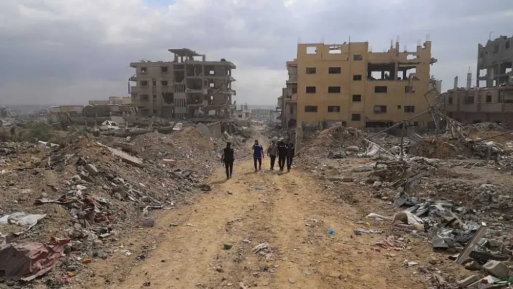Israel strikes Gaza after it says Hamas attacked across ceasefire line