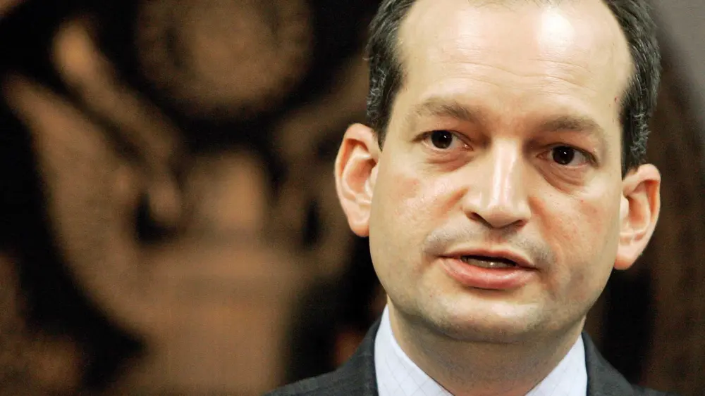 Trump's former labor secretary Alex Acosta defends handling of controversial Epstein plea deal