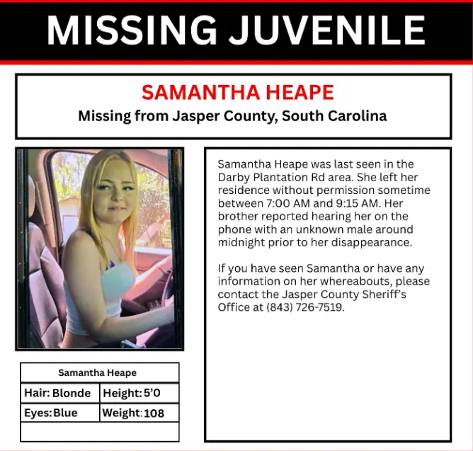 Have you seen her? Jasper County teen reported missing