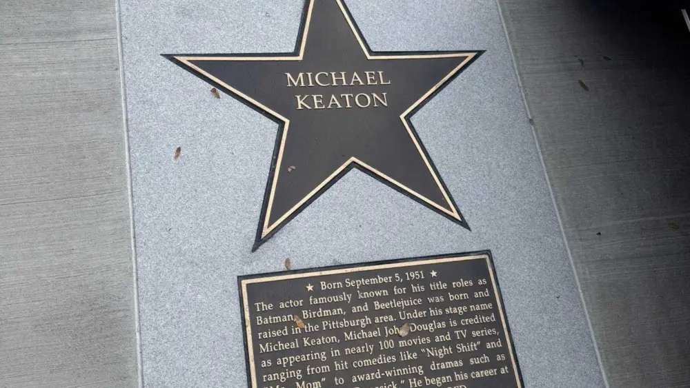 Michael Keaton's name misspelled on Pittsburgh's Walk of Fame