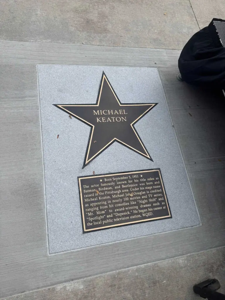 Michael Keaton's name misspelled on Pittsburgh's Walk of Fame