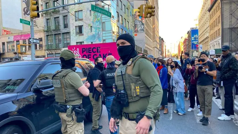 Feds say 14 arrested during chaotic immigration sweep that sparked protests on NYC's Canal Street