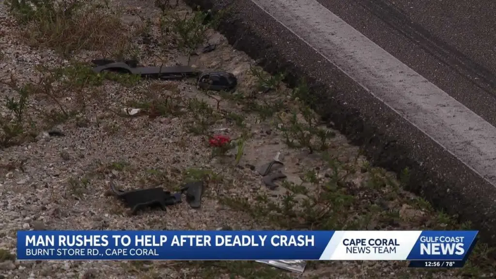 Florida man finds couple holding hands after fatal crash