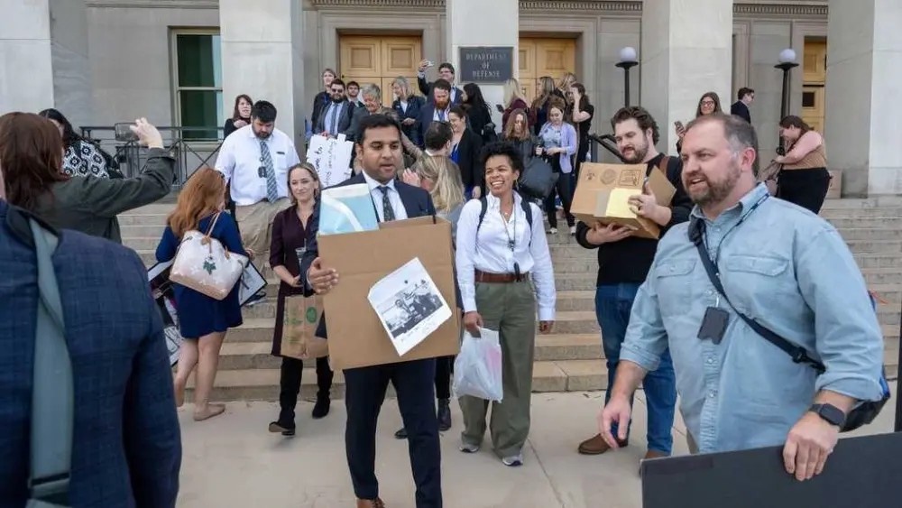 After others departed, Pentagon announces 'new' press corps filled with conservative news outlets