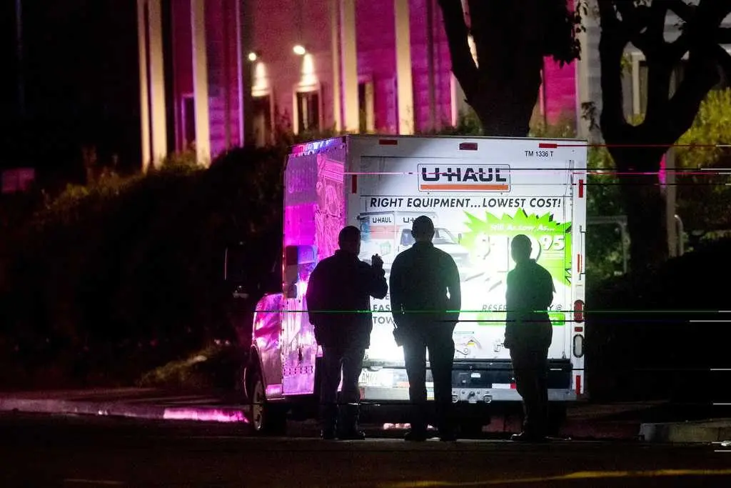 Shots fired at vehicle after it backs into US Coast Guard base in California