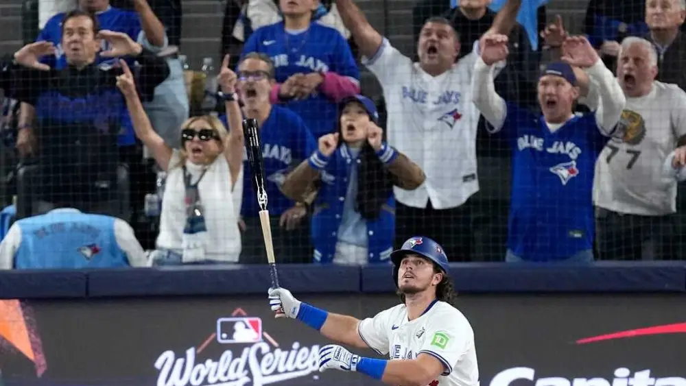 Blue Jays win World Series opener