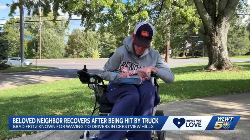 Man known for his positive spirit reclaims the corner where his life nearly ended