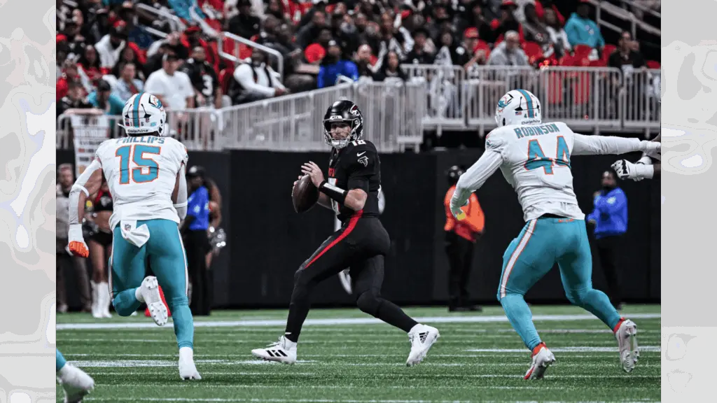 Kirk Cousins can’t lift Falcons as struggling Dolphins roll 34-10 in Atlanta