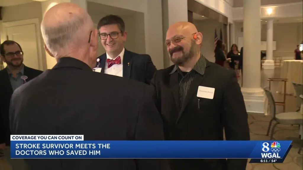 Stroke survivor celebrates recovery