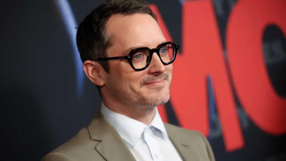 Elijah Wood returned to the set of 'The Lord of the Rings' and ended up crashing a wedding