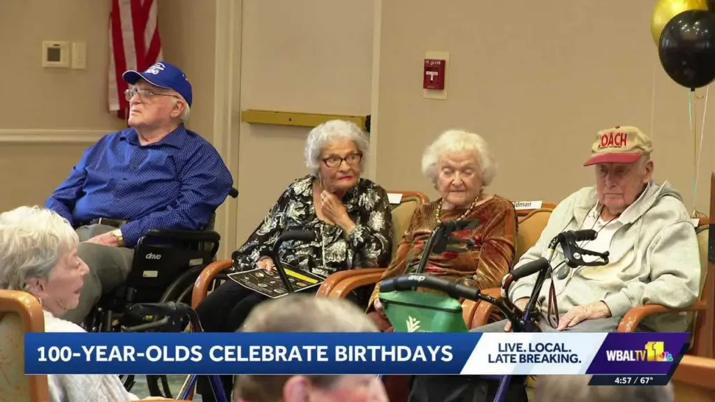 Senior center in Maryland honors 8 people celebrating birthdays of 100 years or more