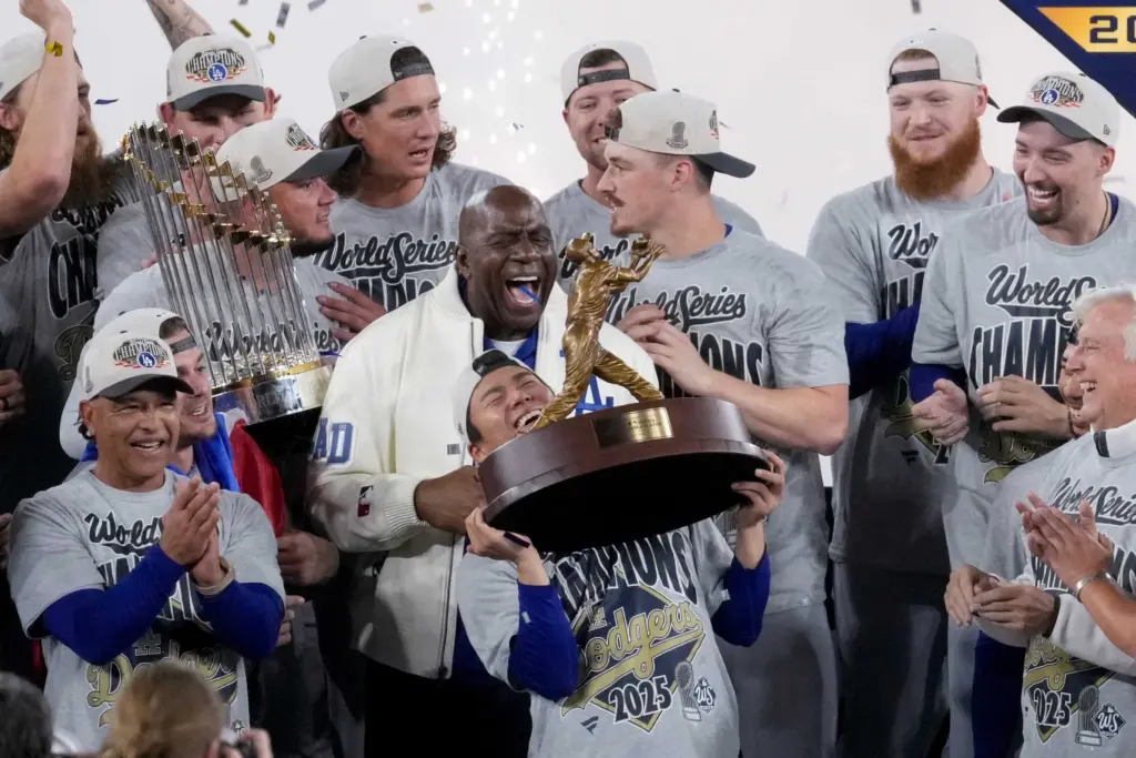 Key moments from the Dodgers' wild World Series Game 7 win