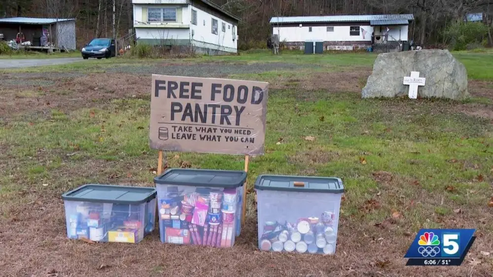 Vermont residents inspire action with free food pantry in wake of SNAP benefit delays