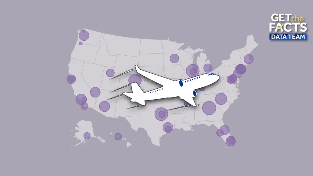 The FAA has ordered a reduction of flights at major US airports. How busy were they before?