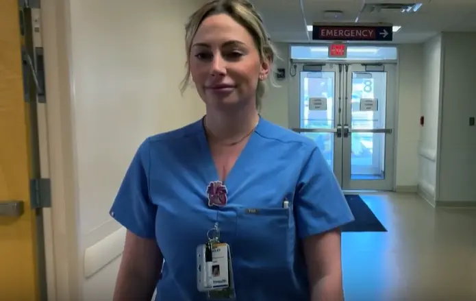 Survivor of rare complication becomes student nurse at hospital that saved her life: 'Very surreal'