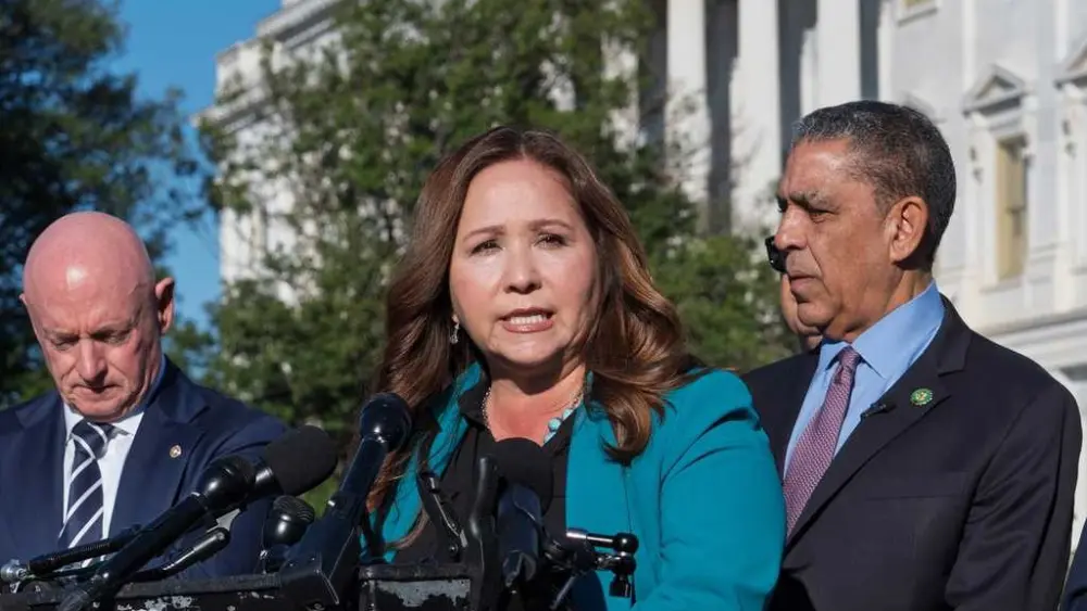 Adelita Grijalva sworn in as the House's newest member, signs petition to release Epstein files