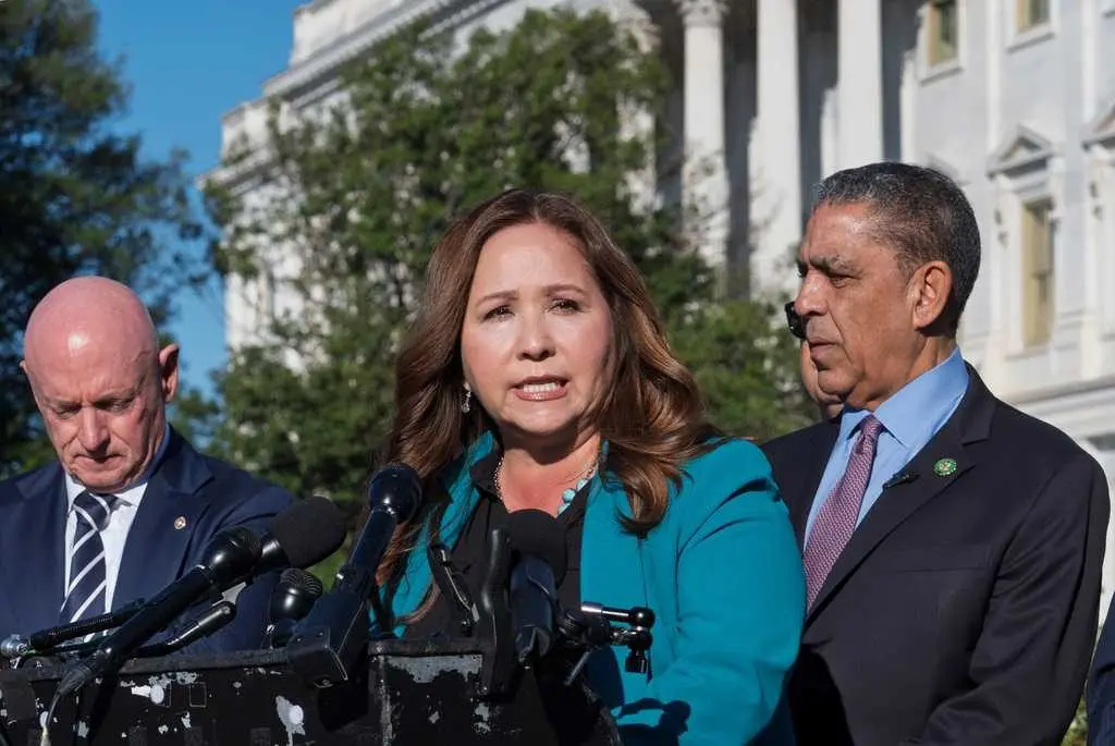 Adelita Grijalva sworn in as the House's newest member, signs petition to release Epstein files