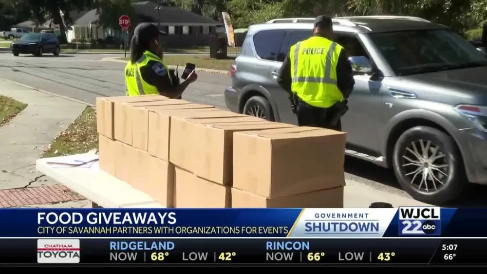 City of Savannah expands food distribution efforts amid government shutdown