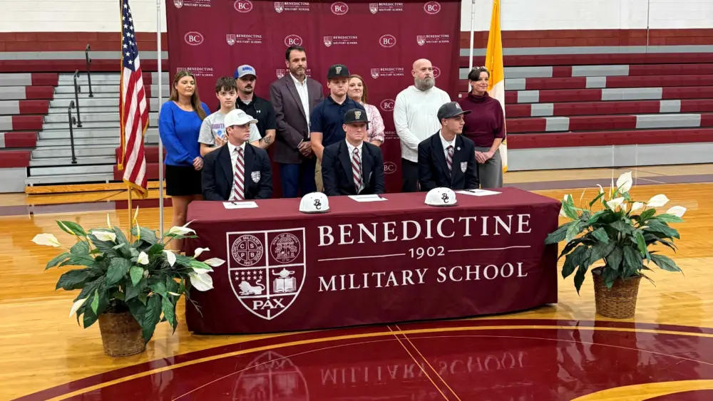 Benedictine baseball trio signs National Letters of Intent